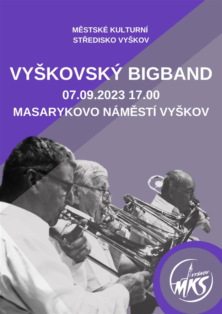 Letní koncert Vyškovského Bigbandu