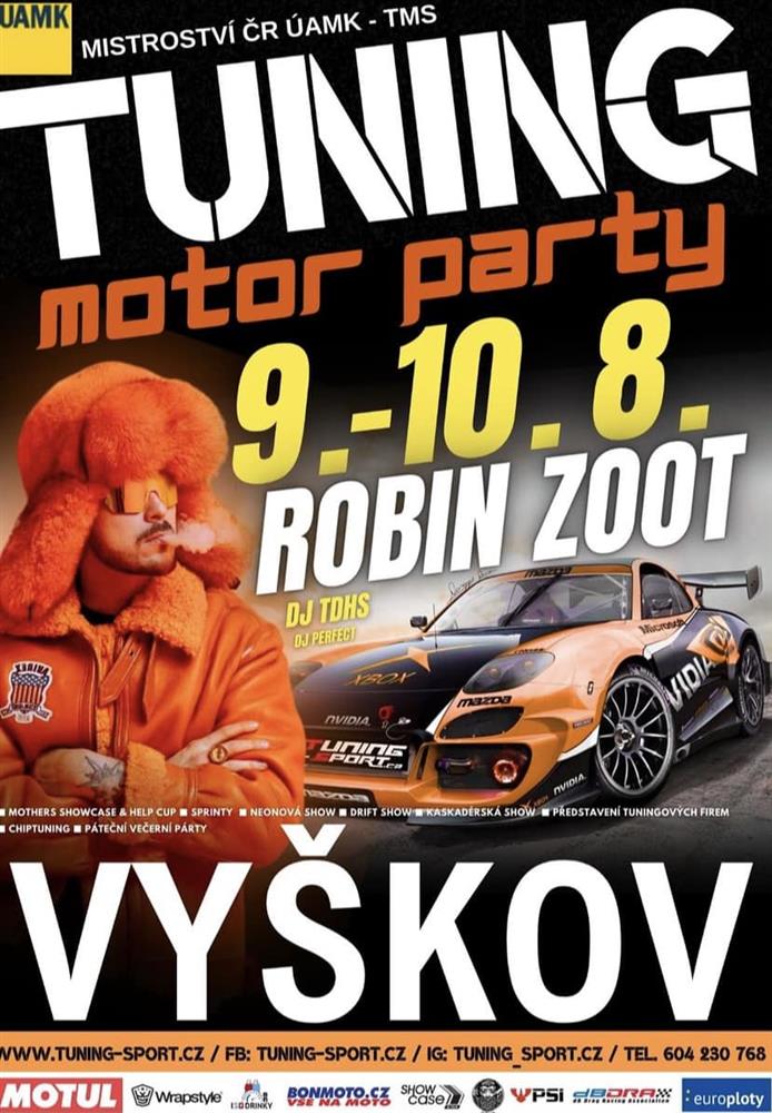 Tuning motor párty Vyškov