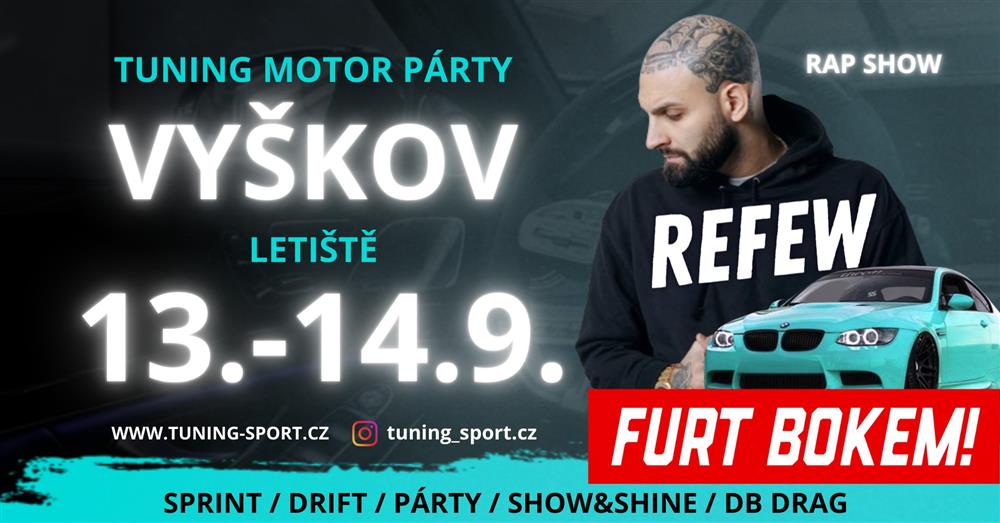 Tuning motor párty Vyškov