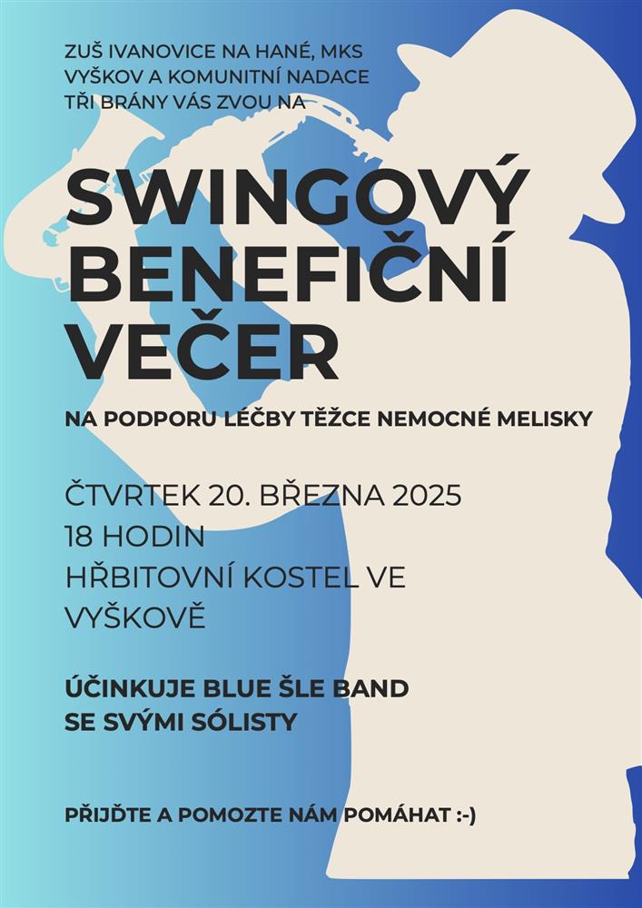 Swingový benefiční večer