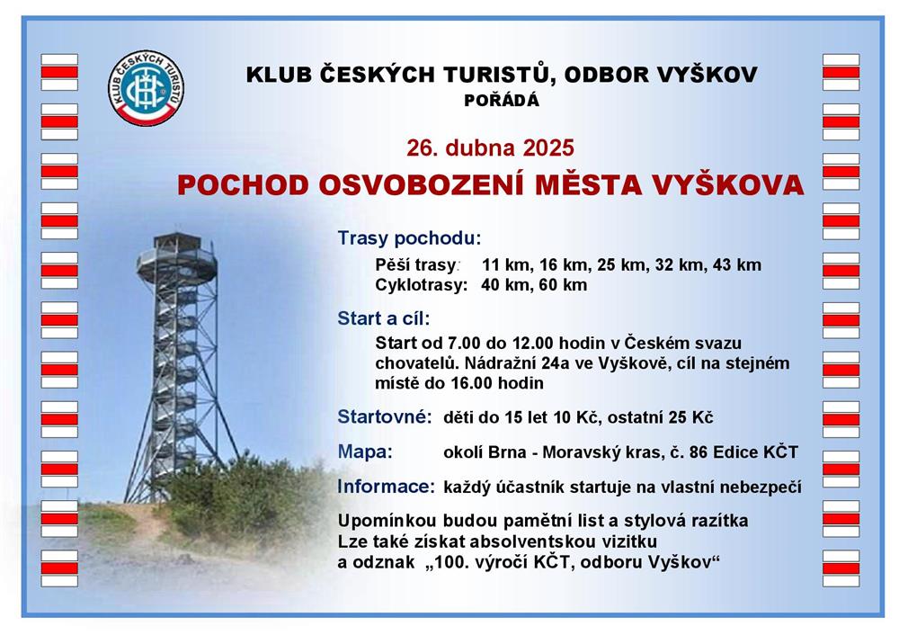 Pochod osvobození města Vyškova