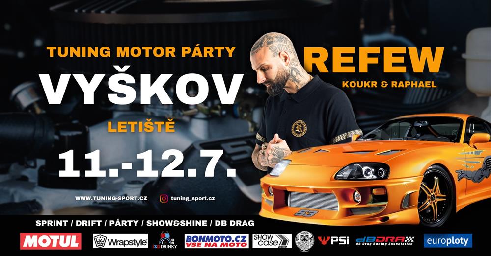 Tuning motor párty Vyškov