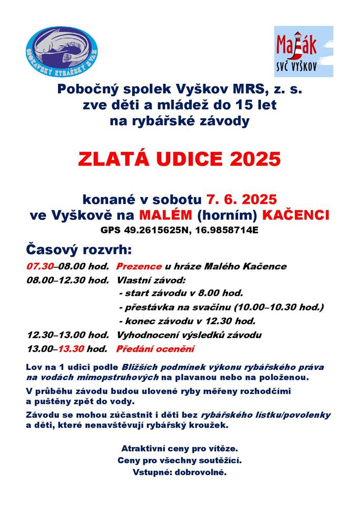 Zlatá udice 2025