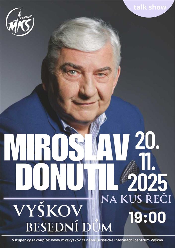 Miroslav Donutil: Na kus řeči