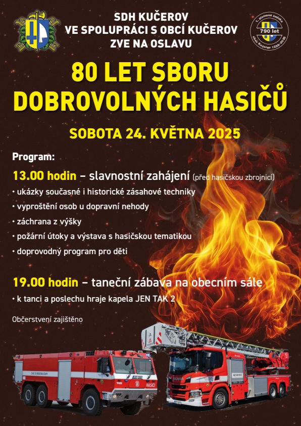 Výročí 80. let od založení - SDH Kučerov