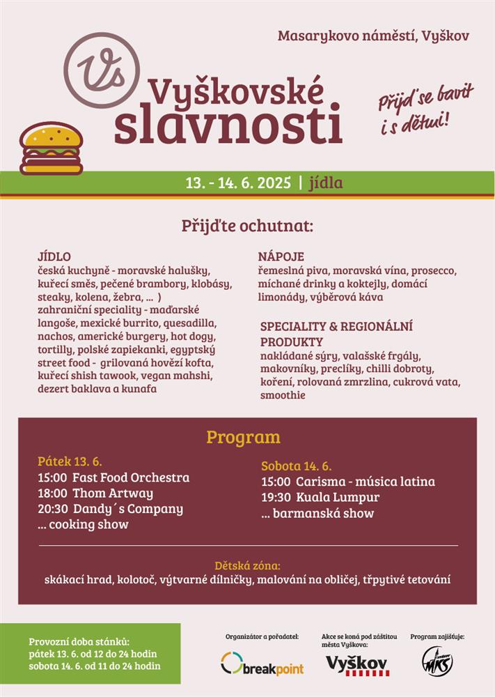 Vyškovské slavnosti jídla