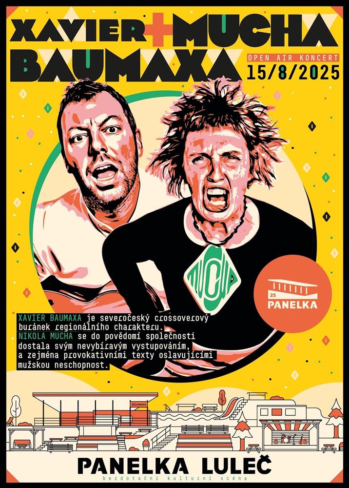Mucha & Xavier Baumaxa na Panelce