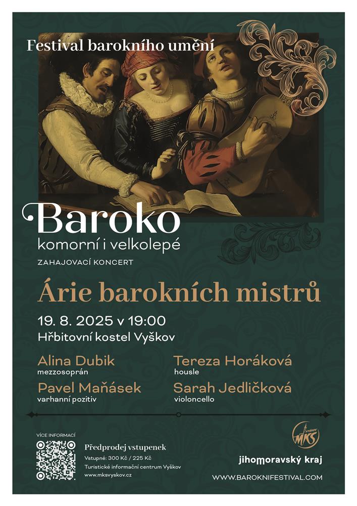 Baroko komorní i velkolepé: Zahajovací koncert