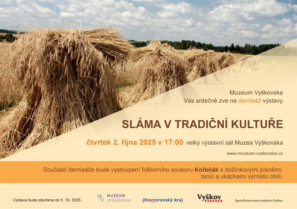 Dernisáž Sláma v tradiční kultuře
