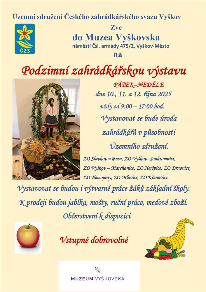 Podzimní zahrádkářská výstava