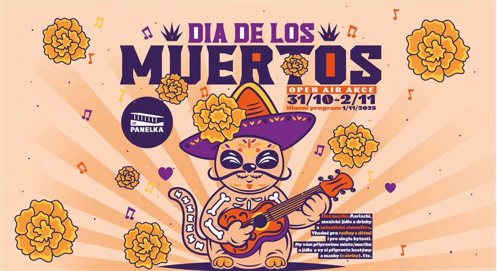 7. ročník Día De Los Muertos na Panelce!