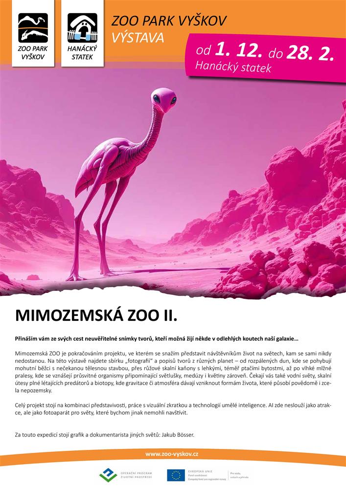 Výstava Mimozemská zoo II.