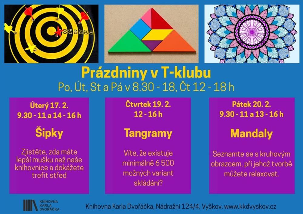 Prázdniny v T-klubu