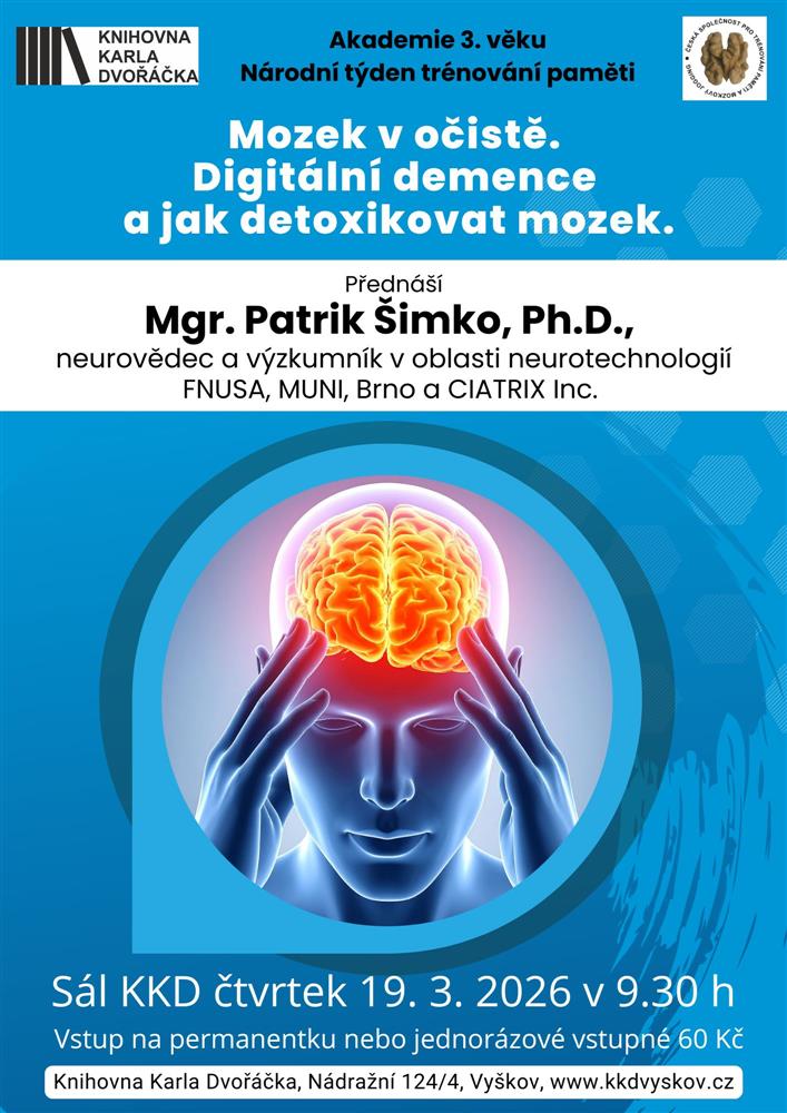 Akademie 3. věku - Mozek v očistě