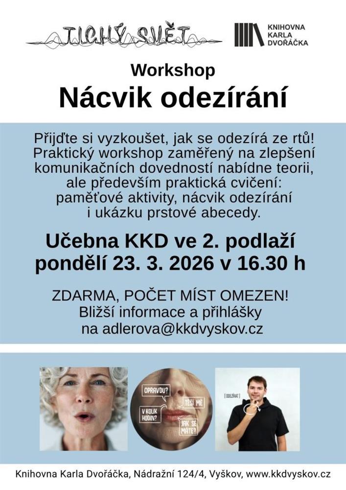 Workshop Nácvik odezírání