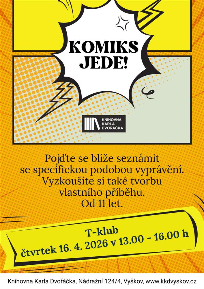Komiks jede!
