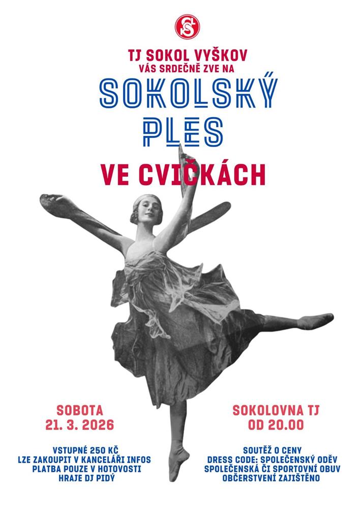 Sokolský ples ve cvičkách