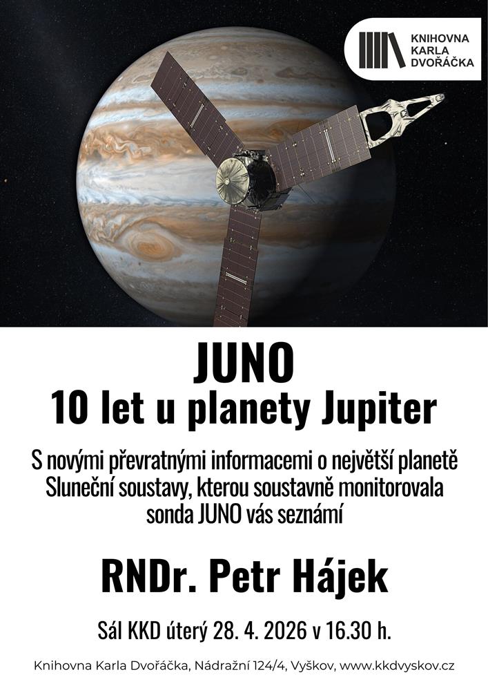 JUNO - 10 let u planety Jupiter