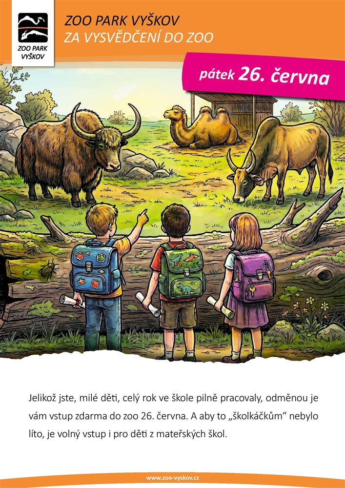 Za vysvědčení do zoo