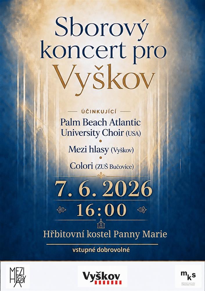 Sborový koncert pro Vyškov