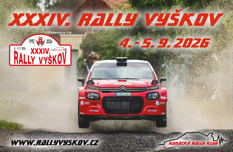 XXXIV. Rally Vyškov