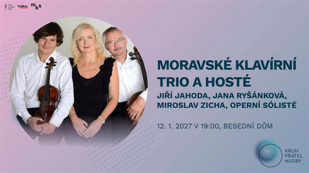 Moravské klavírní trio a hosté, novoroční koncert (KPH)