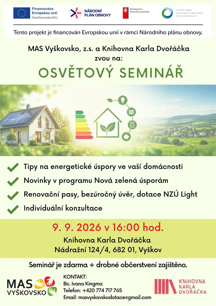 Tipy na energetické úspory v domácnosti aj.