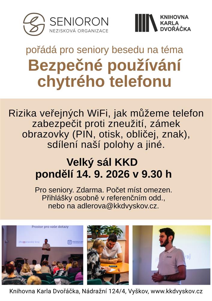 SeniorOn: Bezpečné používání chytrého telefonu