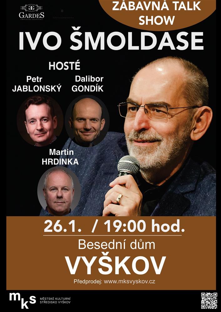 Zábavná talkshow Ivo Šmoldase
