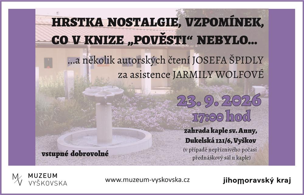 JOSEF ŠPIDLA autorské čtení