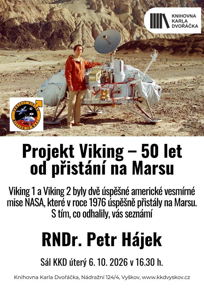 Projekt Viking – 50 let od přistání na Marsu