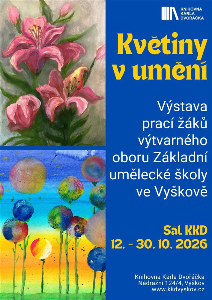 Květiny v umění