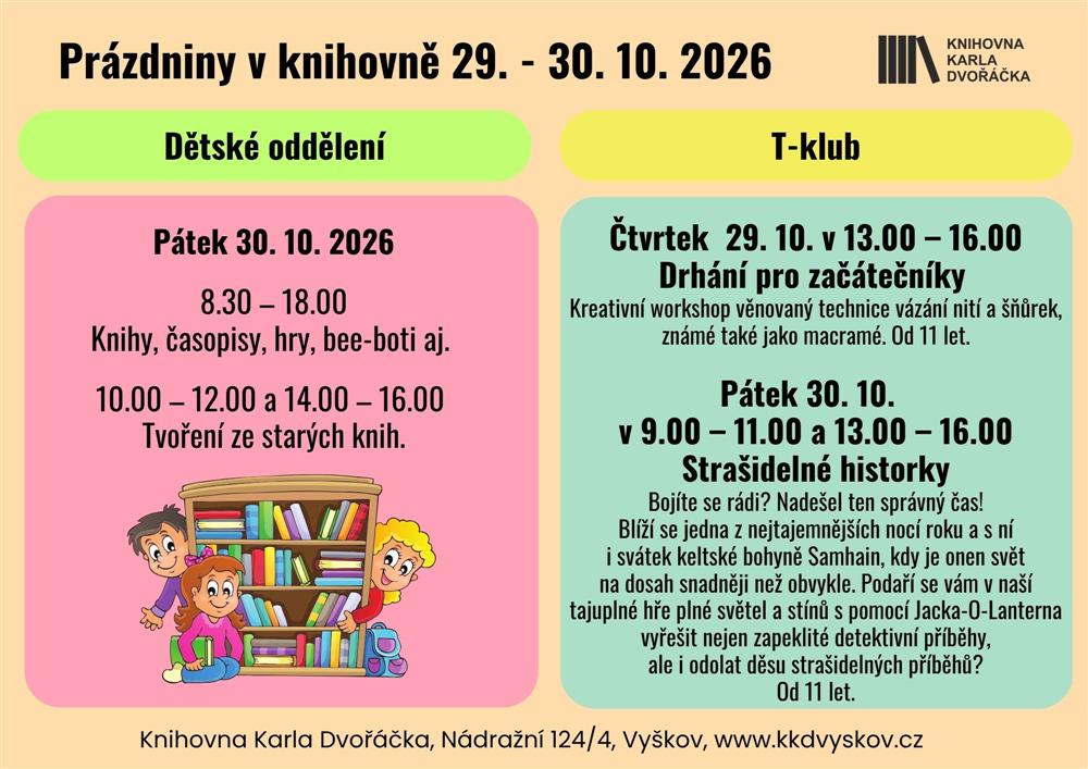 Prázdniny v knihovně