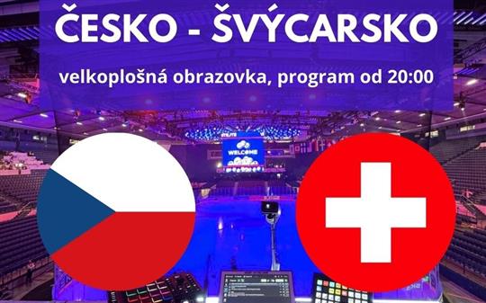 Přijďte! Finále MS v hokeji Česko - Švýcarsko na Masarykově náměstí