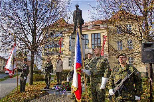 Pozvánka na pietní akt ke 107. výročí vzniku Československa