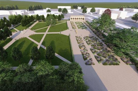 Rekonstrukce zámecké zahrady: kus Francie i interaktivní vodní prvek