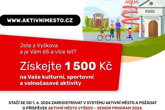 Aktivní město: zájem seniorů je veliký, nejvíc o vstup do aquaparku